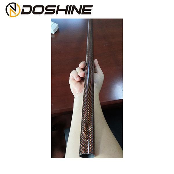 Aramid Karbon Karışık Dokuma Kumaş Tüp